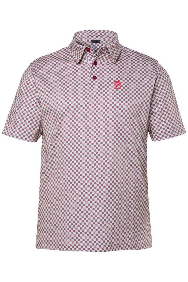 Boston Park Poloshirt Boston Park Poloshirt Alloverprint Halbarm von Boston Park