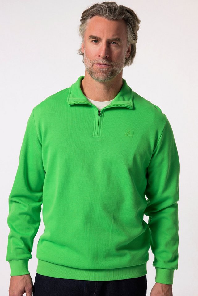 Boston Park Sweatshirt Boston Park Sweat-Troyer Ripp-Qualität Zippkragen von Boston Park