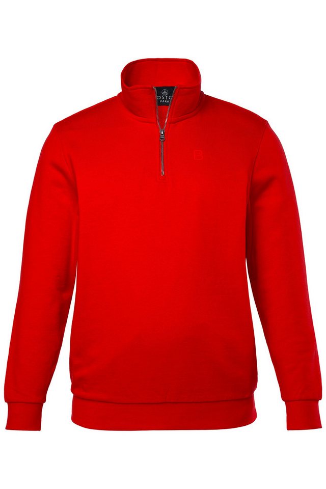 Boston Park Sweatshirt Boston Park Troyer Sweat Stehkragen mit Zipper von Boston Park