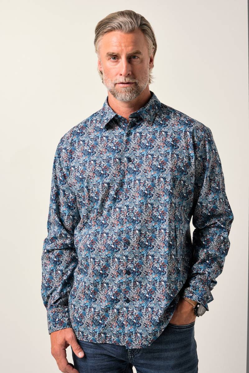 Große Größen Boston Park Hemd, Herren, grün, Größe: 8XL, Baumwolle, Boston Park von Boston Park