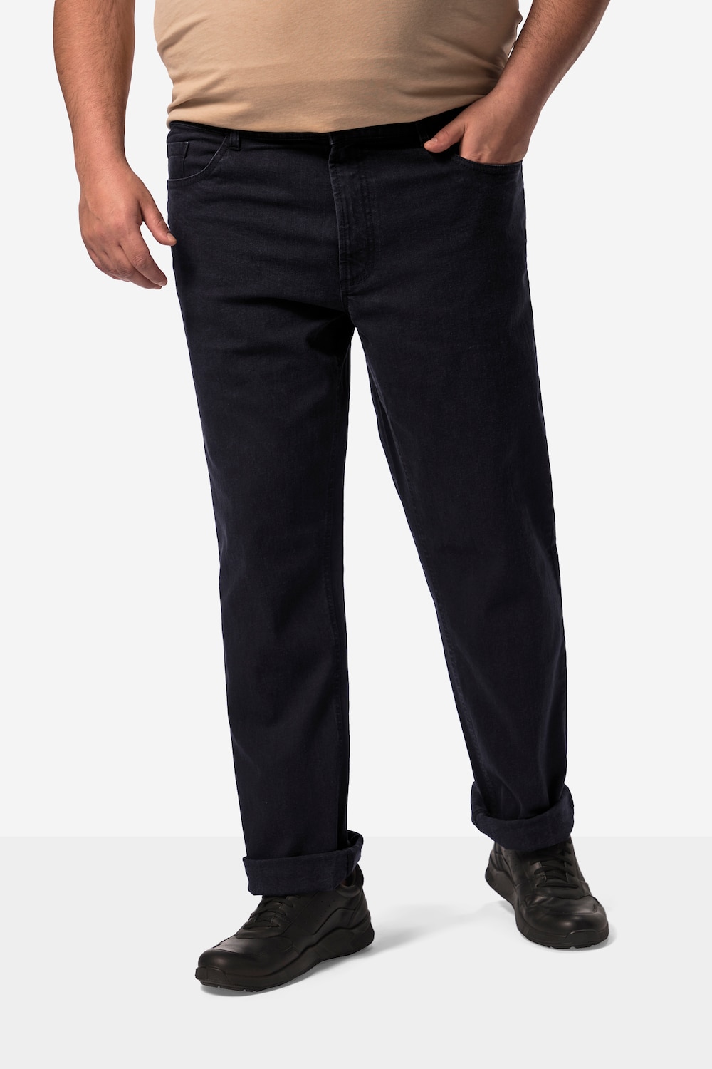 Große Größen Boston Park Jeans, Herren, schwarz, Größe: 35, Baumwolle/Polyester, Boston Park von Boston Park