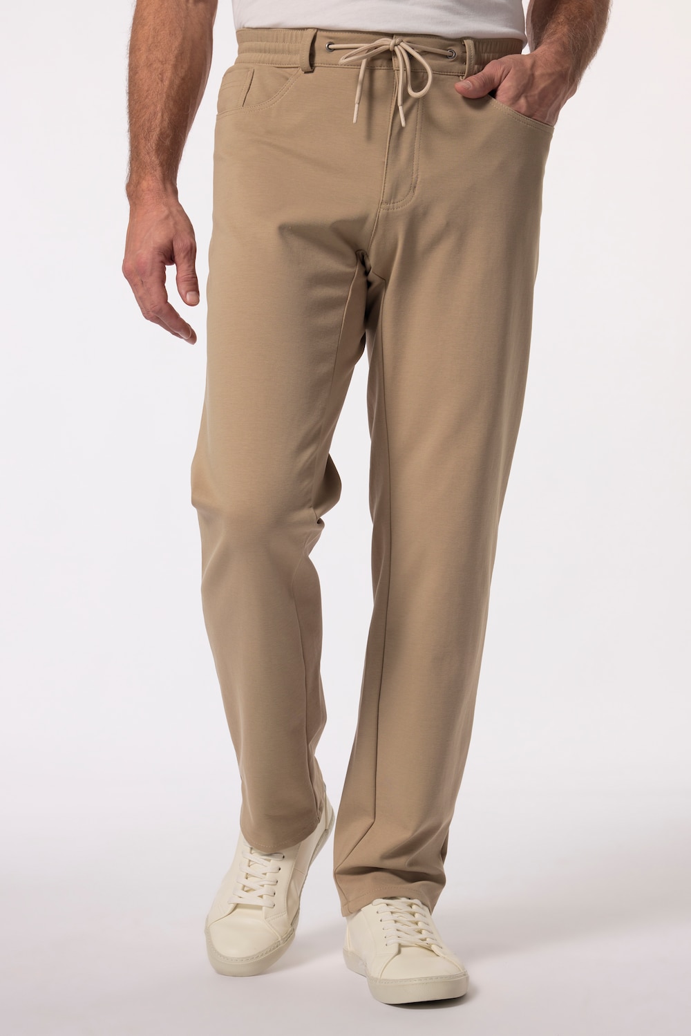 Große Größen Boston Park Jeans Bauchfit, Herren, beige, Größe: L, Baumwolle/Synthetische Fasern/Elasthan, Boston Park von Boston Park