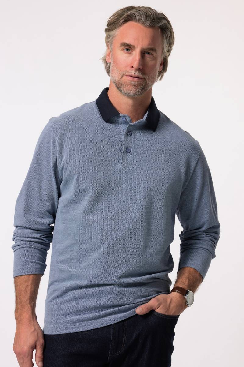 Große Größen Boston Park Poloshirt, Herren, blau, Größe: 72/74, Baumwolle, Boston Park von Boston Park