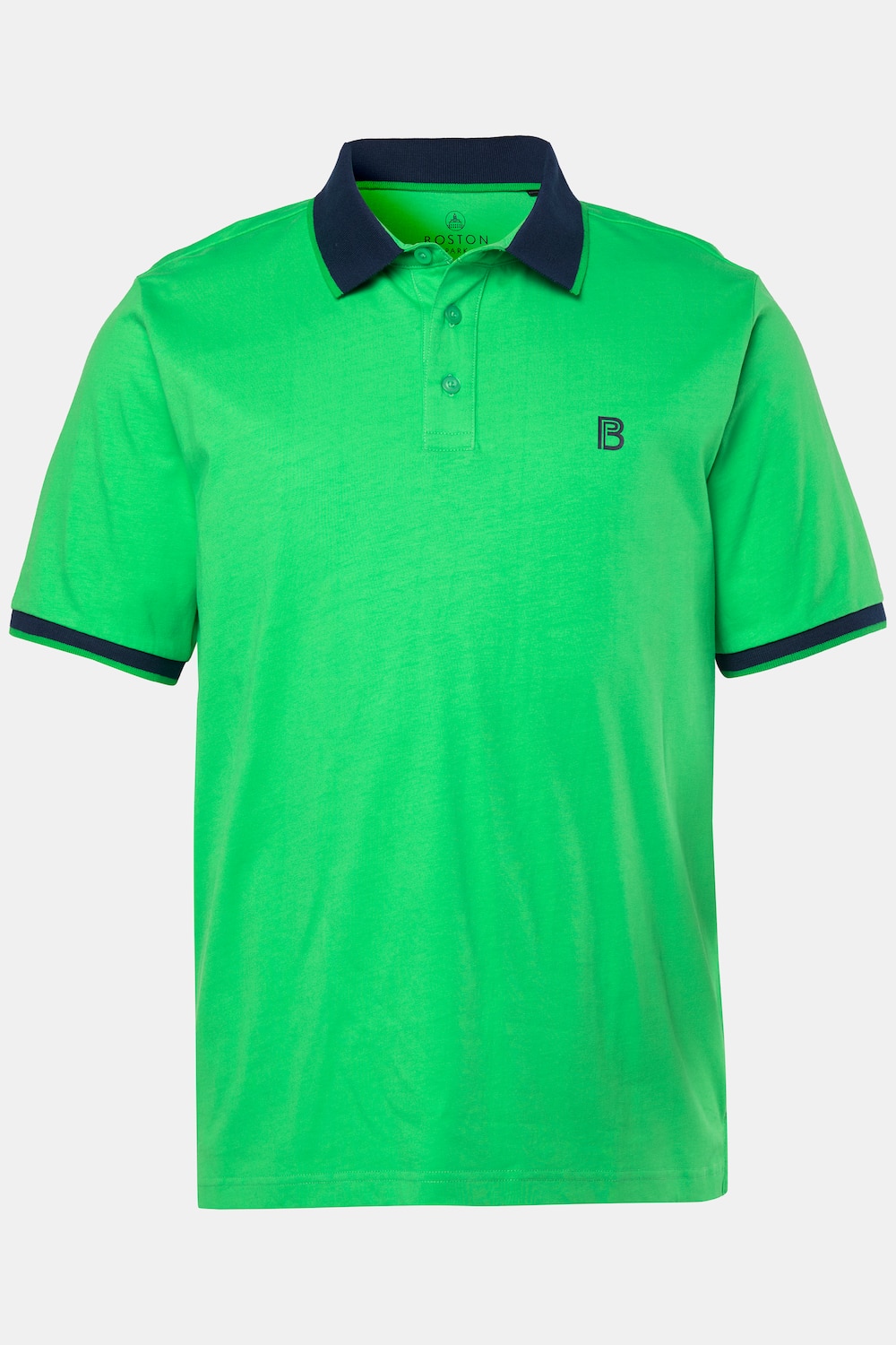 Große Größen Boston Park Poloshirt, Herren, grün, Größe: 84/86, Baumwolle, Boston Park von Boston Park