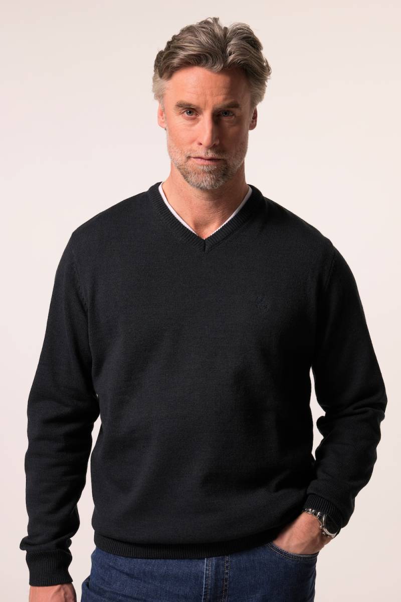 Große Größen Boston Park Pullover, Herren, blau, Größe: 52/54, Synthetische Fasern, Boston Park von Boston Park