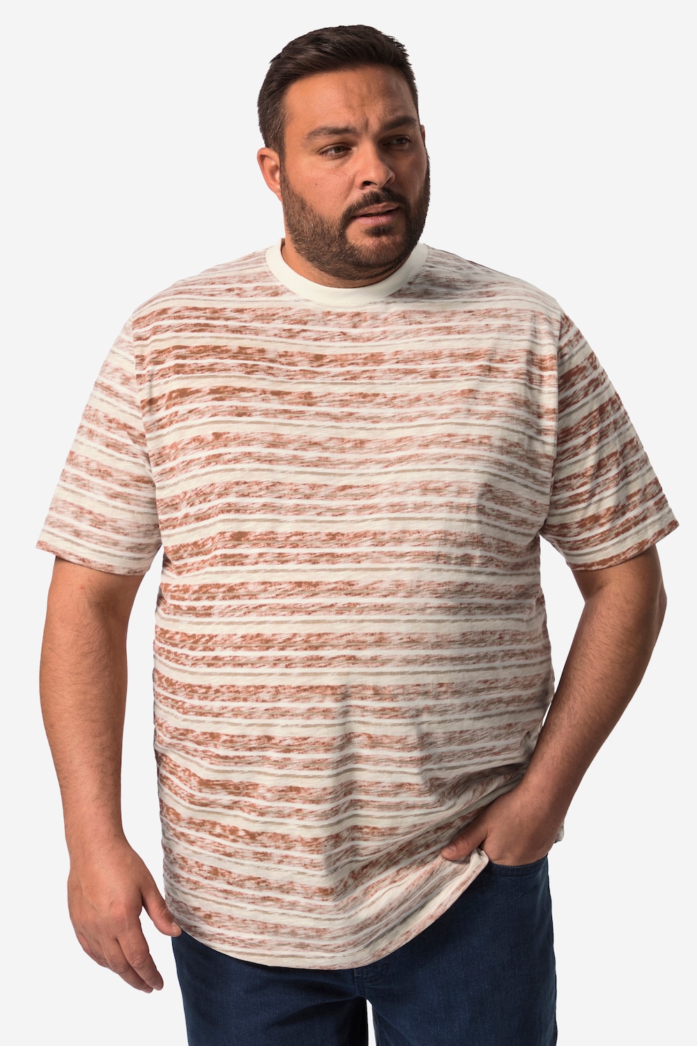 Große Größen Boston Park T-Shirt, Herren, braun, Größe: 64/66, Baumwolle, Boston Park Große Größen Boston Park T-Shirt, Herren, braun, Größe: 64/66, Baumwolle, Boston Park von Boston Park