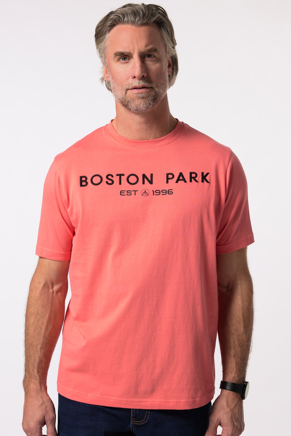 Große Größen Boston Park T-Shirt, Herren, rot, Größe: 76/78, Baumwolle, Boston Park von Boston Park