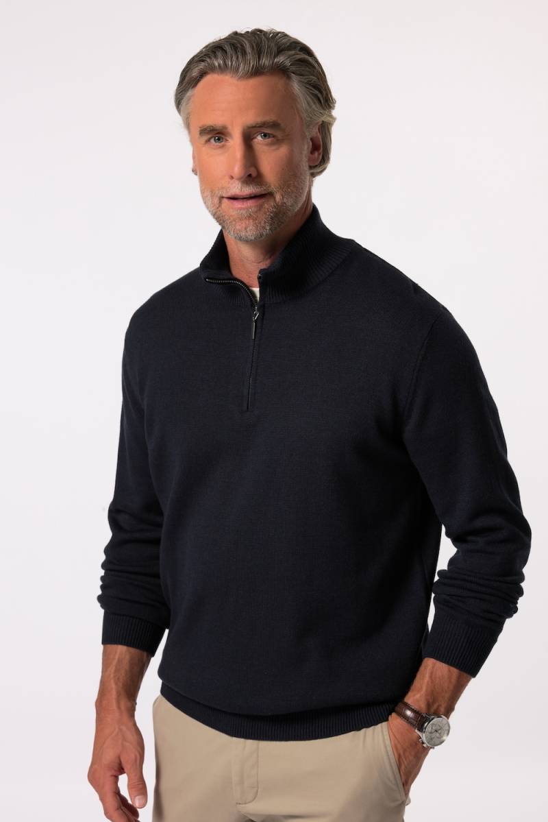 Große Größen Boston Park Troyer, Herren, blau, Größe: 52/54, Synthetische Fasern, Boston Park von Boston Park