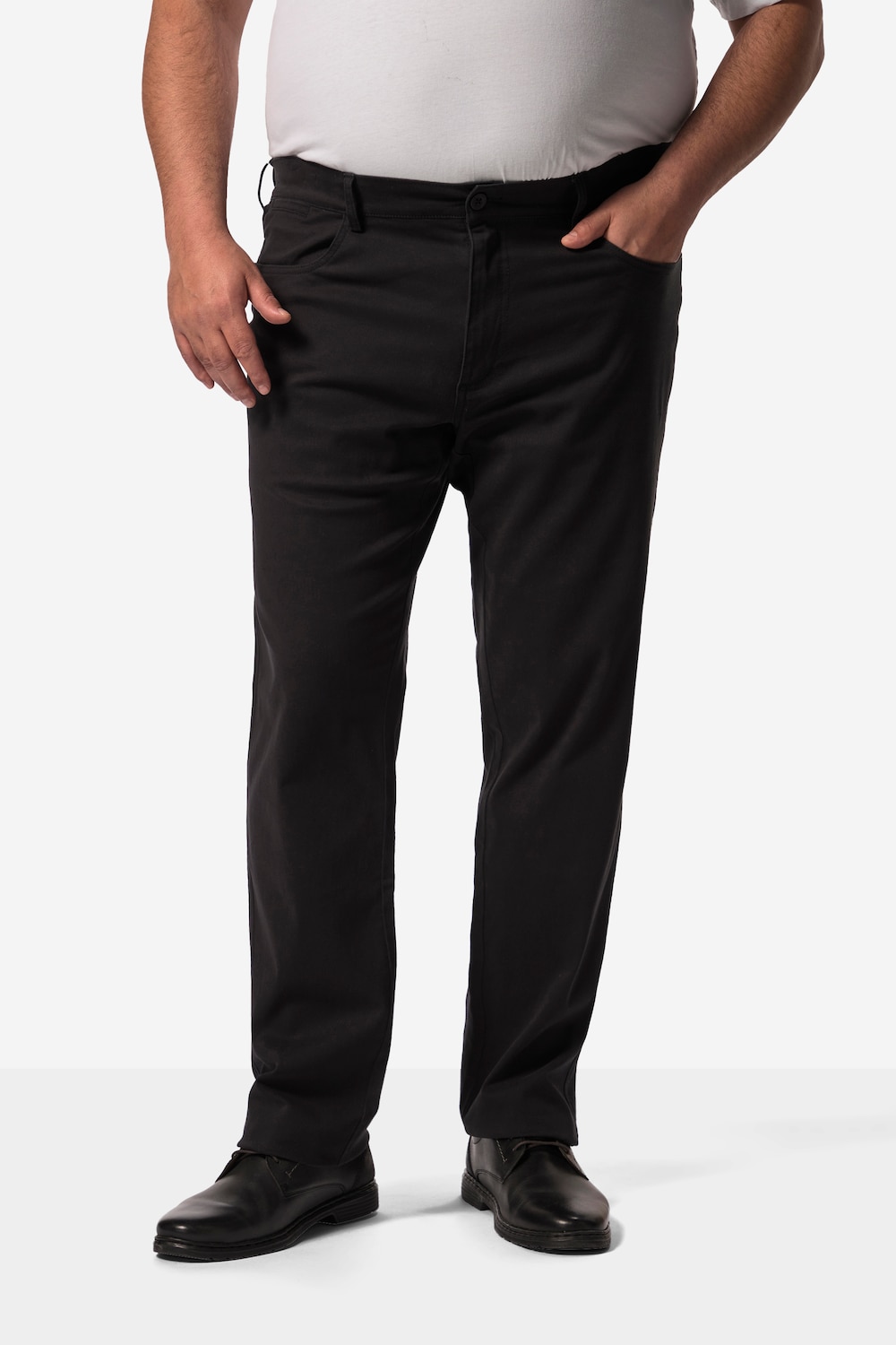 Große Größen Boston Park Twillhose, Herren, blau, Größe: 34, Baumwolle, Boston Park von Boston Park