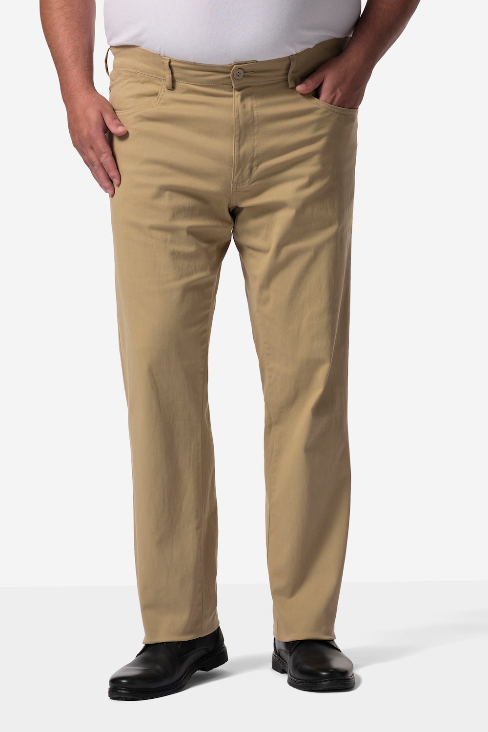 Große Größen Boston Park Twillhose, Herren, braun, Größe: 72, Baumwolle, Boston Park von Boston Park