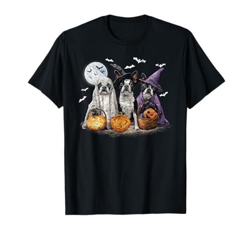 Boston Terrier Happy Halloween Hundeliebhaber für Herren und Damen T-Shirt Boston Terrier Happy Halloween Hundeliebhaber für Herren und Damen T-Shirt von Boston Terrier Dog Pumpkin Happy Halloween