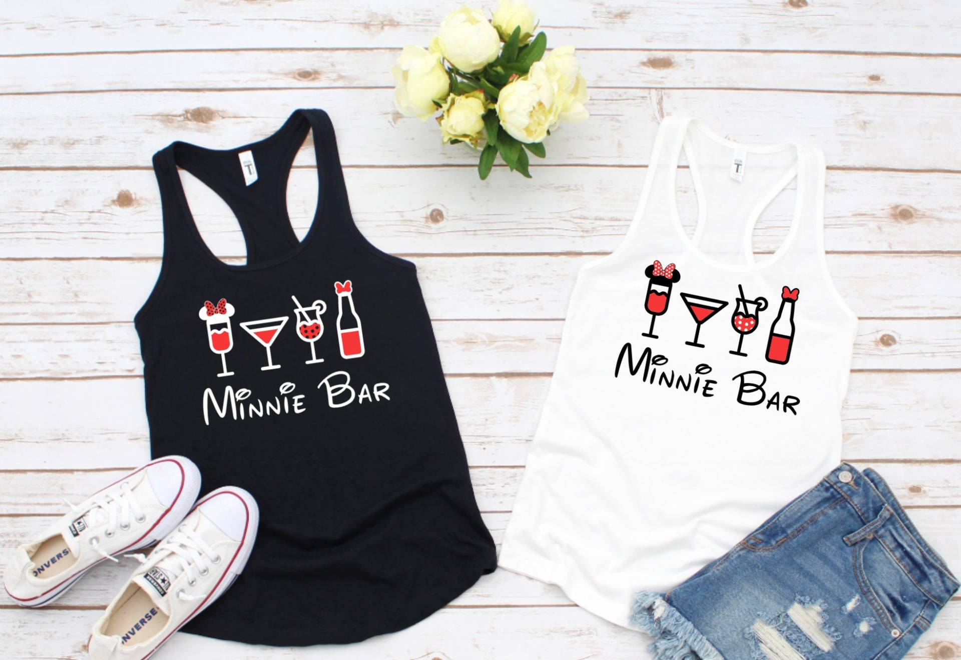 Mini Bar Tank | Damen Top Mini Bar Tank | Damen Top von BostonBakedTees