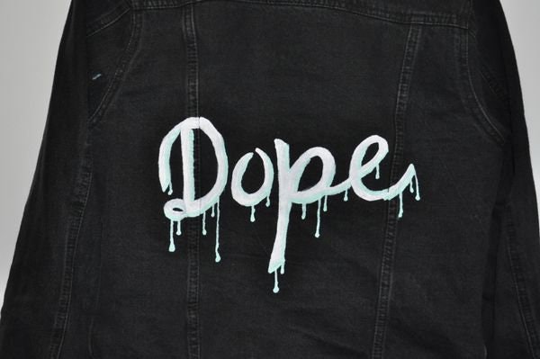 Hand Bemalt "Schmiere" Jacke Hand Bemalt "Schmiere" Jacke von BostonCalifornia