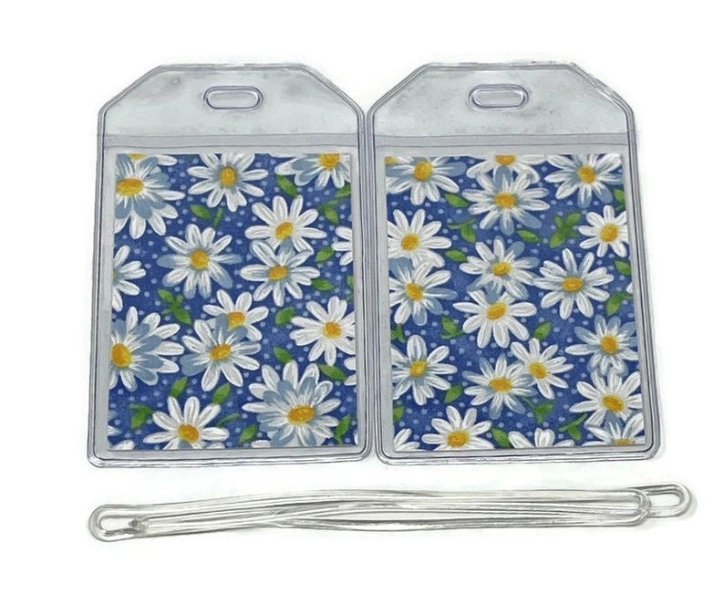 Gepäckanhänger 2Er Set Daisy Blue von BostonLinz