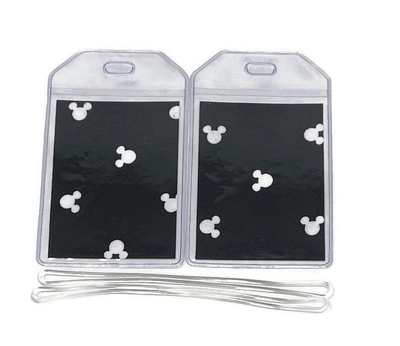 Gepäckanhänger 2Er Set Mickey Mouse Ohren von BostonLinz