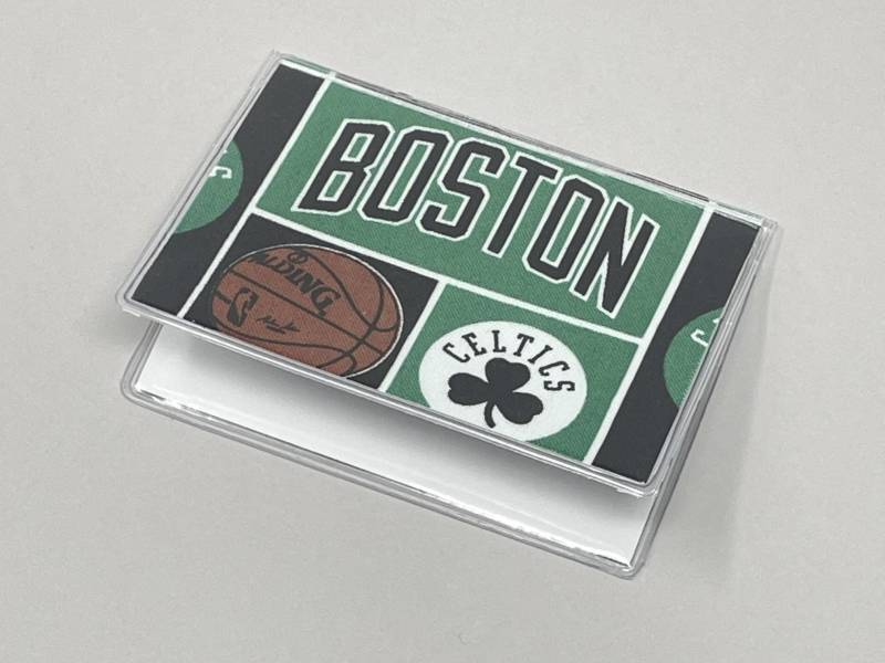 Kartenetui Mini Geldbörse Boston Celtics von BostonLinz
