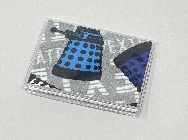 Kartenetui Mini Geldbörse Dr Who Dalek von BostonLinz