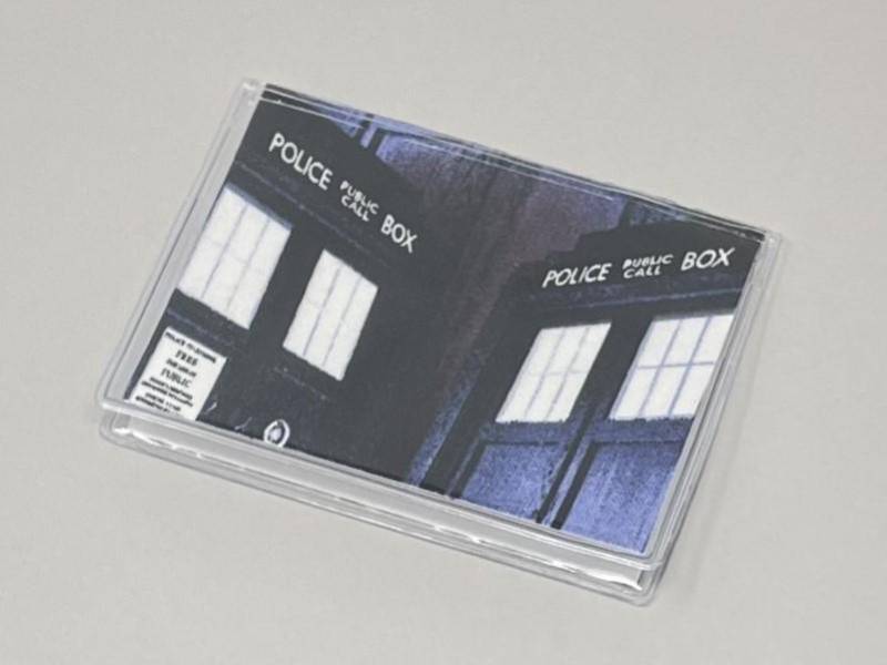 Kartenetui Mini Geldbörse Dr Who Tardis von BostonLinz