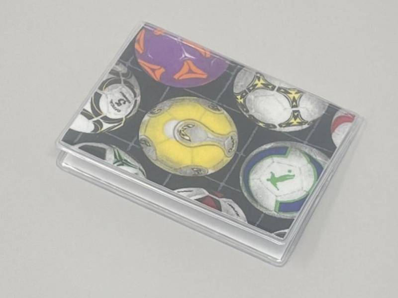 Kartenetui Mini Geldbörse Fußball von BostonLinz