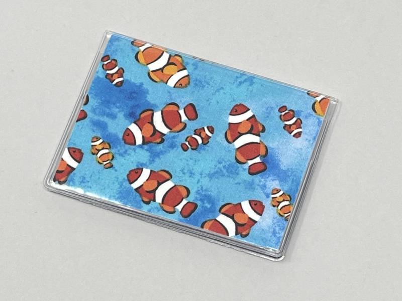 Kartenetui Mini Geldbörse Goldfisch von BostonLinz