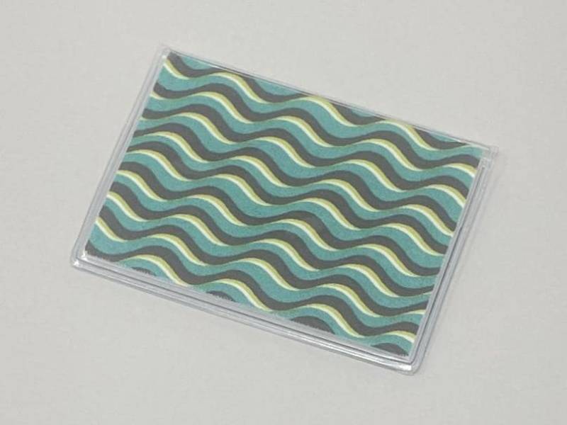 Kartenetui Mini Geldbörse Waves von BostonLinz