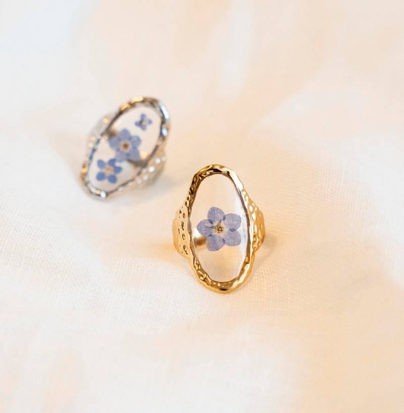 Vergissmeinnicht Ring in Silber | Gold Vergissmeinnicht Ring in Silber | Gold von BotanaBijoux