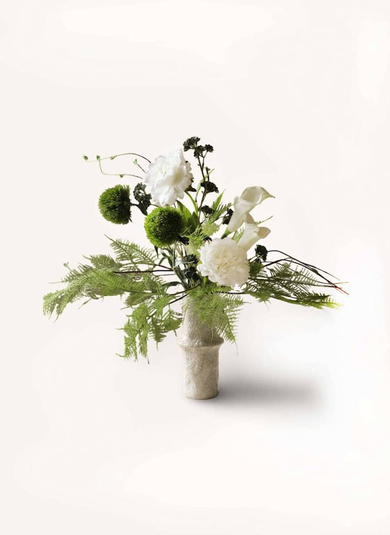 Botané Künstlicher Blumenstrauß Botanical Whisper weiss von Botané