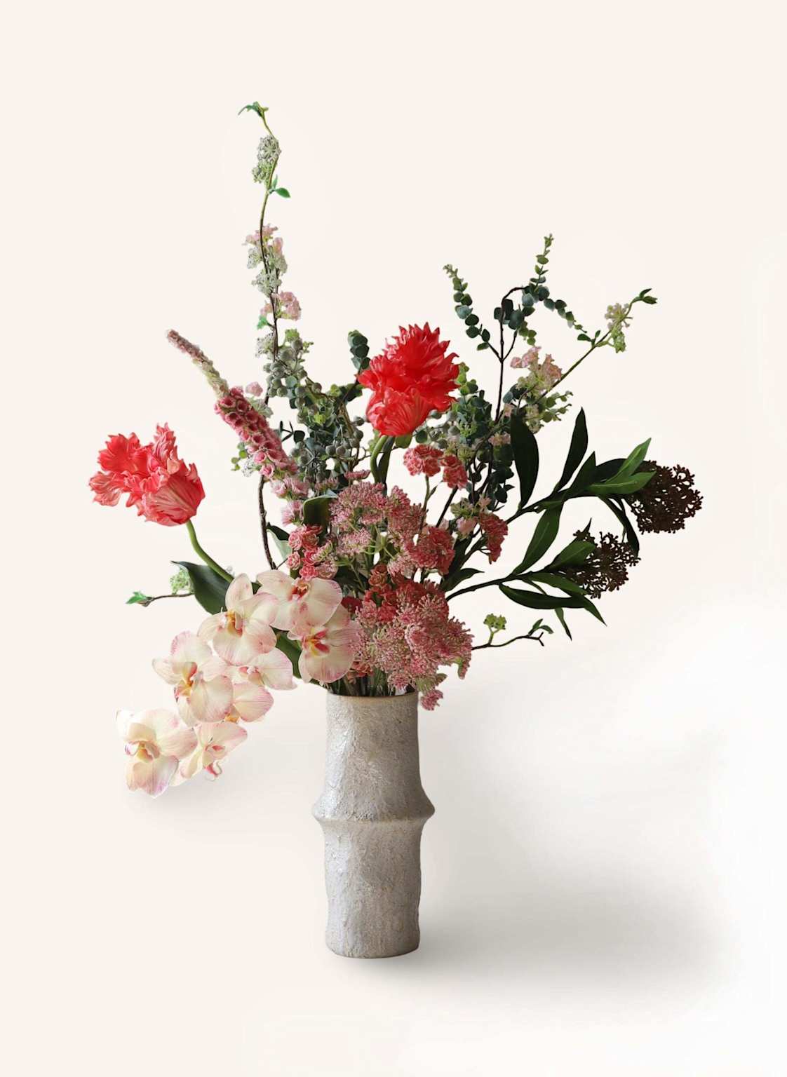 Botané Künstlicher Blumenstrauß Deep Blush rosa von Botané