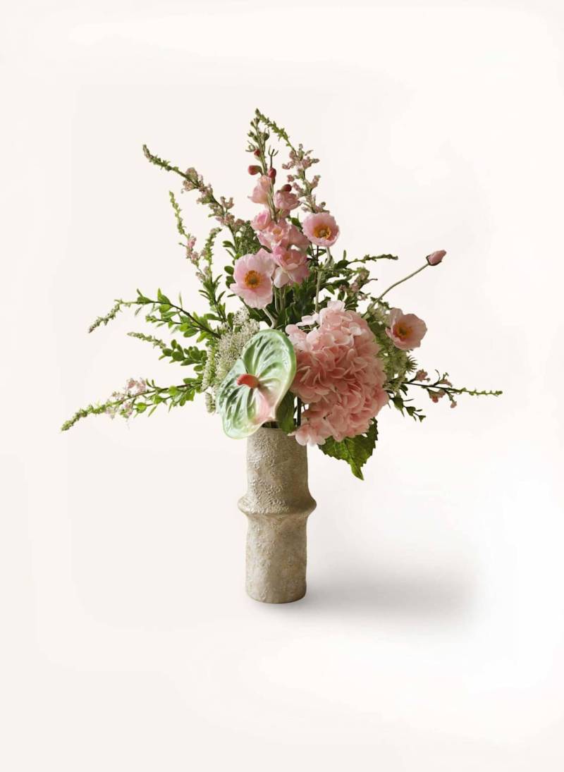 Botané Künstlicher Blumenstrauß Spring Fling pink von Botané