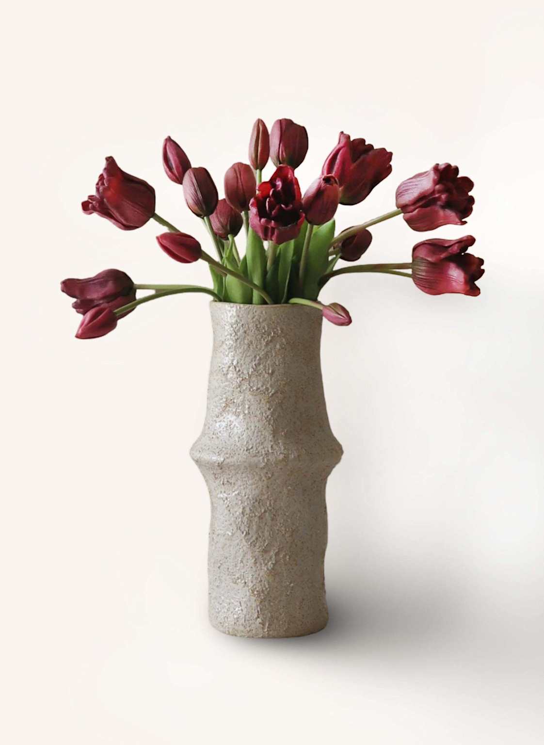 Botané Künstlicher Blumenstrauß Tulip Bouquet Mixed lila von Botané