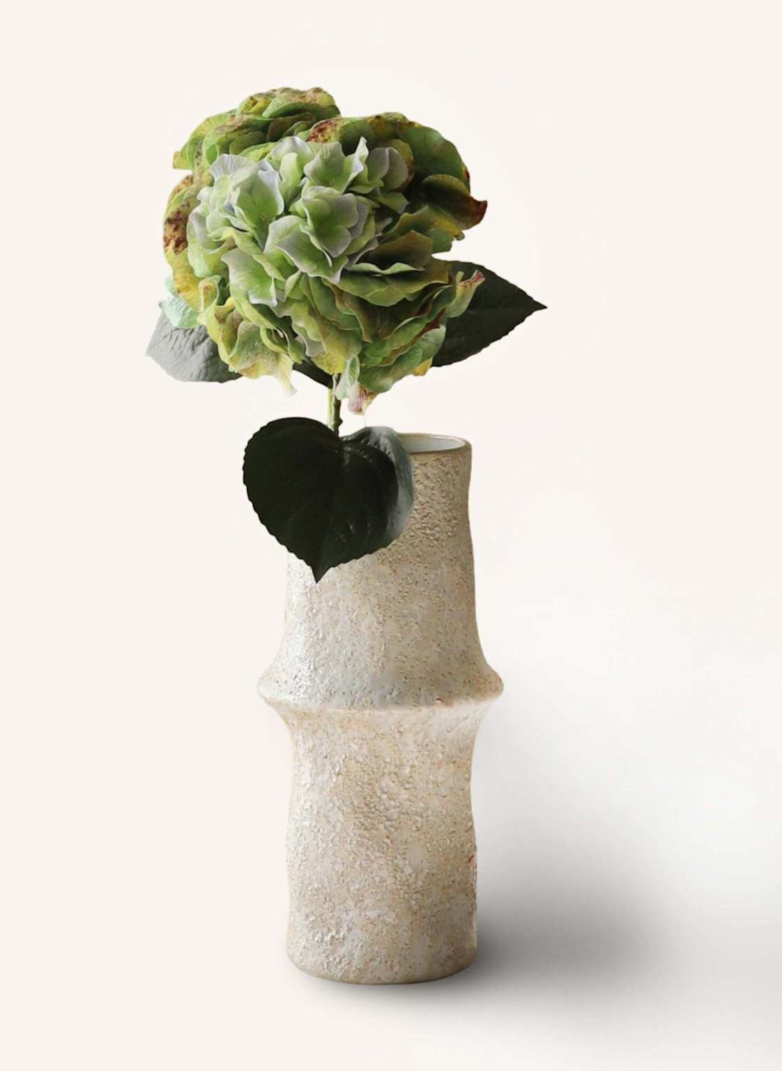 Botané Kunstblume Hydrangea Flower Premium gruen von Botané