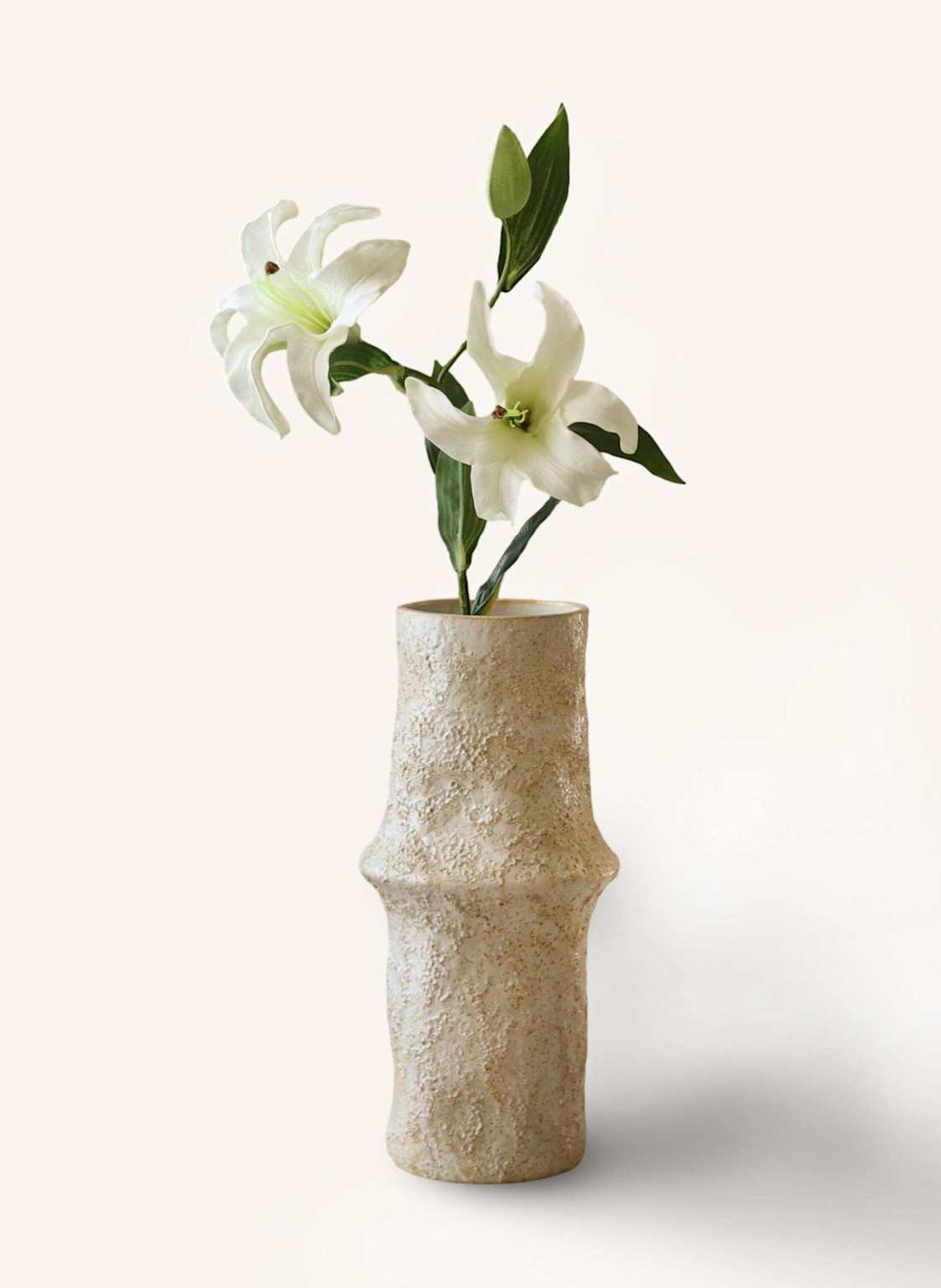 Botané Kunstblume Small Lilies Flower weiss von Botané