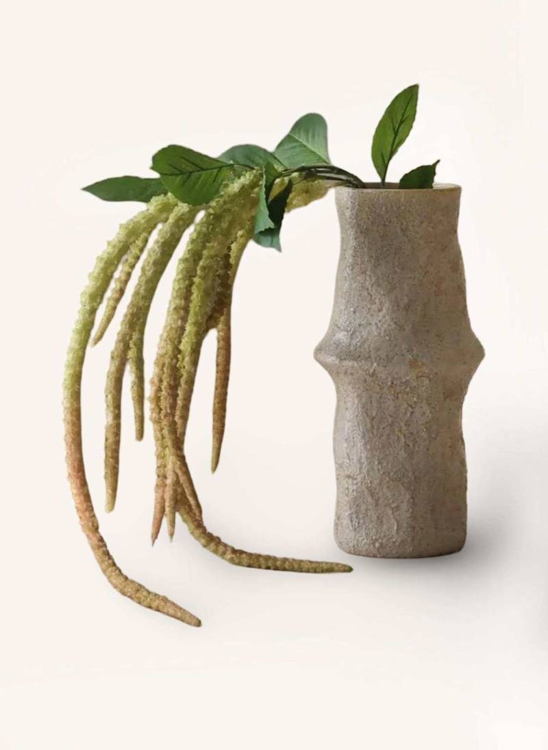 Botané Kunstblume Three Forks Amaranthus Flower gruen von Botané