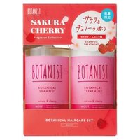 BOTANIST - Botanical Shampoo & Treatment Moist Set Sakura & Cherry Limited Edition 460ml+460g von Botanist