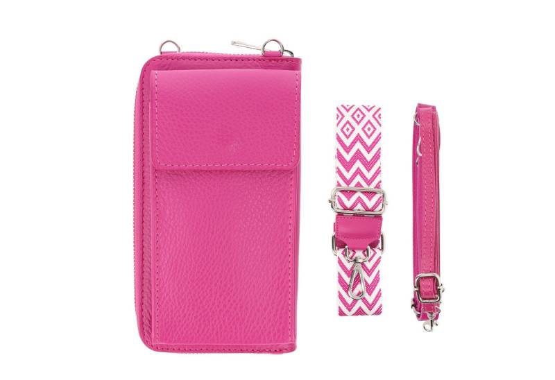 Botego Handytasche mit Geldbörse zum Umhängen, Handytasche Leder, Umhängetasche Damen von Botego