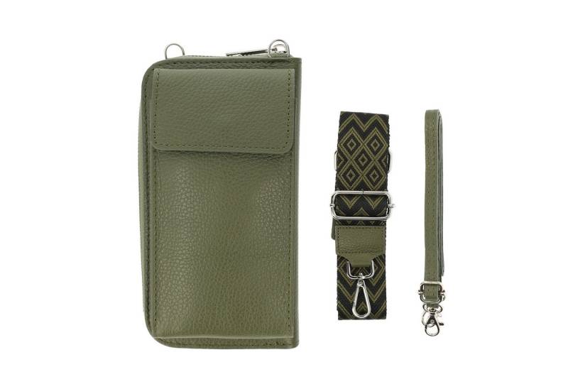 Botego Handytasche mit Geldbörse zum Umhängen, Handytasche Leder, Umhängetasche Damen von Botego