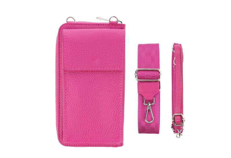 Botego Handytasche mit Geldbörse zum Umhängen, Handytasche Leder, Umhängetasche Damen von Botego