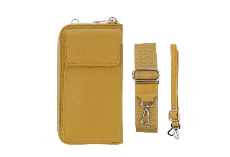 Botego Handytasche mit Geldbörse zum Umhängen, Handytasche Leder, Umhängetasche Damen von Botego