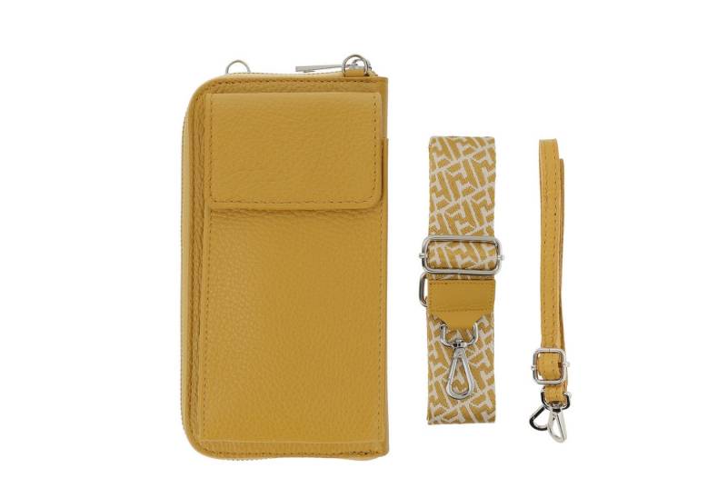 Botego Handytasche mit Geldbörse zum Umhängen, Handytasche Leder, Umhängetasche Damen von Botego