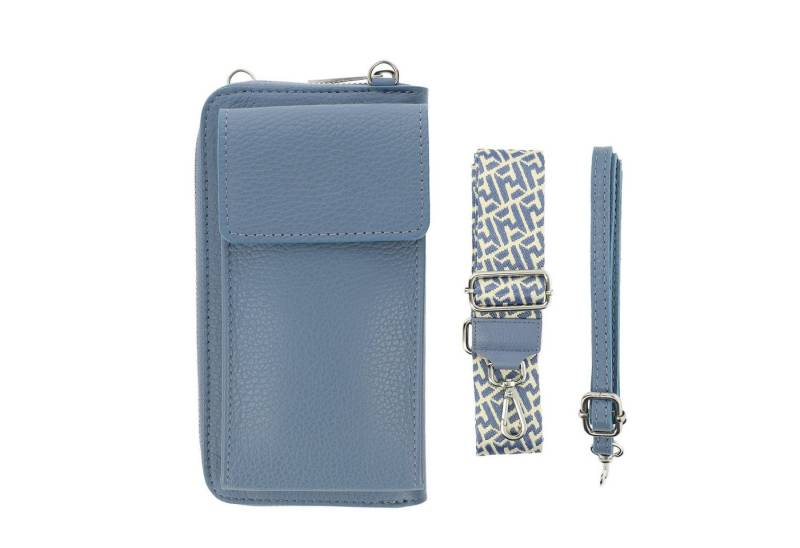 Botego Handytasche mit Geldbörse zum Umhängen, Handytasche Leder, Umhängetasche Damen von Botego