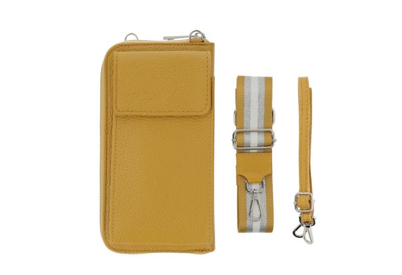 Botego Handytasche mit Geldbörse zum Umhängen, Handytasche Leder, Umhängetasche Damen von Botego