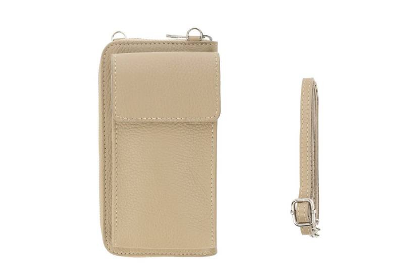 Botego Handytasche mit Geldbörse zum Umhängen, Handytasche Leder, Umhängetasche Damen von Botego