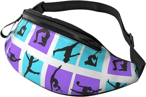 Bauchtasche für Damen und Herren, modische Bauchtasche für Workout, Laufen, Reisen, lässige Hüfttasche, Gymnastikspiel, Einheitsgröße, modisch von Botell