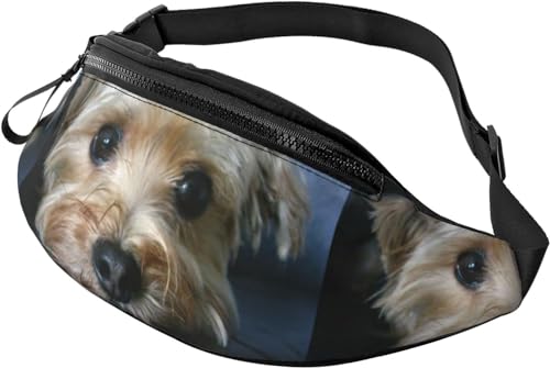 Gürteltasche, modisch, wasserdicht, Unisex, Gürteltasche für Männer und Frauen (Morkie Puppy Dog), Siehe Abbildung, Einheitsgröße, modisch von Botell