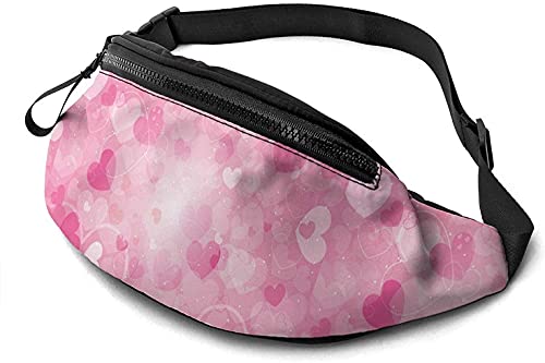 Gürteltasche zum Valentinstag, mit Kopfhörerloch, verstellbare Schultertasche, Unisex, Laufen, Gürteltasche für Wandern, Radfahren, Sport, Siehe Abbildung, Einheitsgröße, modisch von Botell