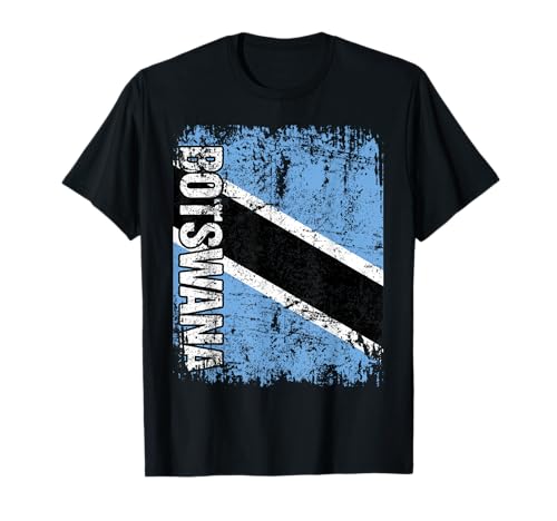 BOTSWANA Flagge | Damen Herren Kinder BOTSWANA T-Shirt BOTSWANA Flagge | Damen Herren Kinder BOTSWANA T-Shirt von Botswana Family Shop