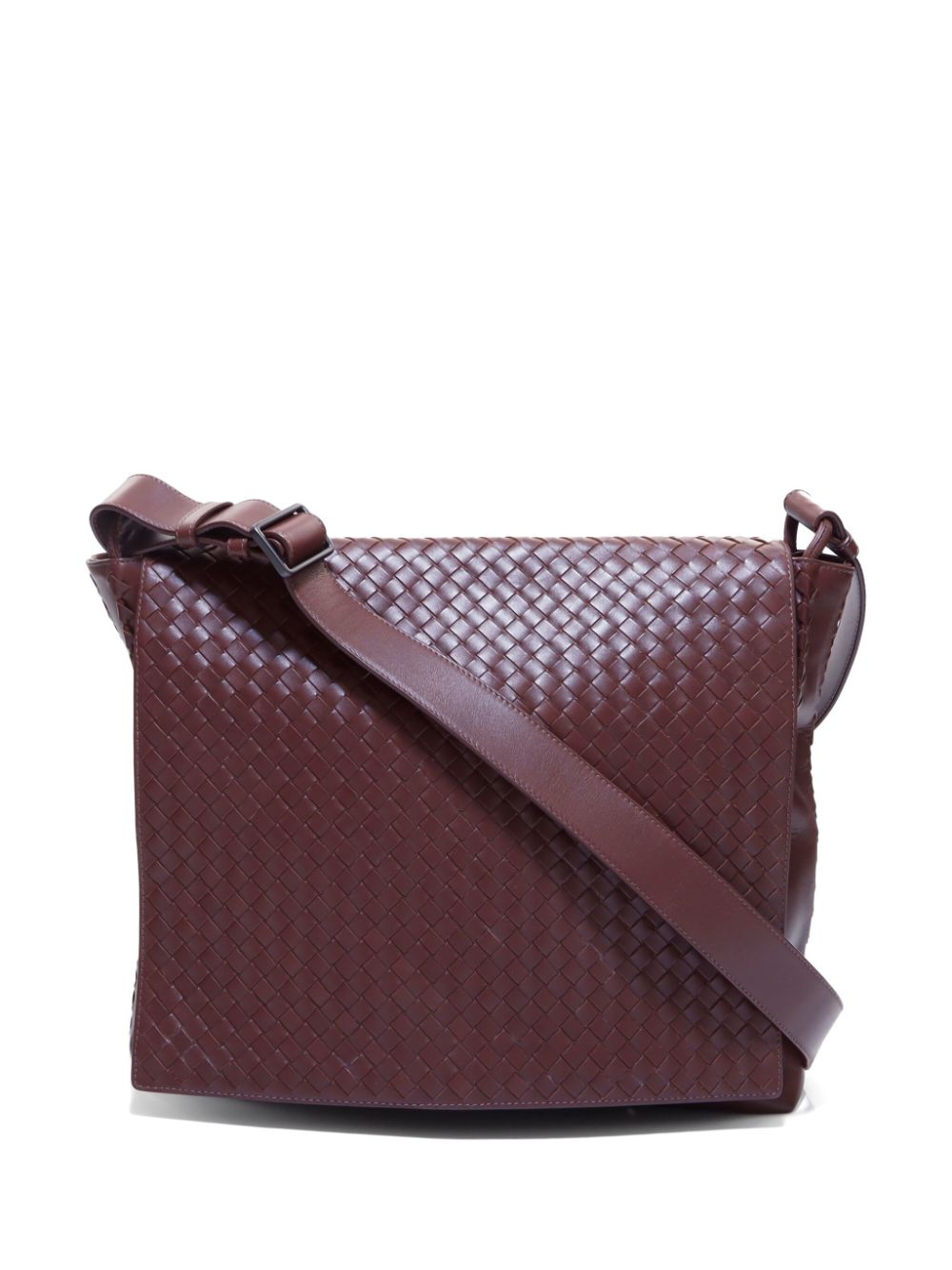 Bottega Veneta Pre-Owned Schultertasche mit Intrecciato-Muster - Braun von Bottega Veneta Pre-Owned