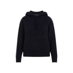 Blaues Bottega Veneta Kaschmir-kapuzenshirt - Damen Sweatshirt von Bottega Veneta