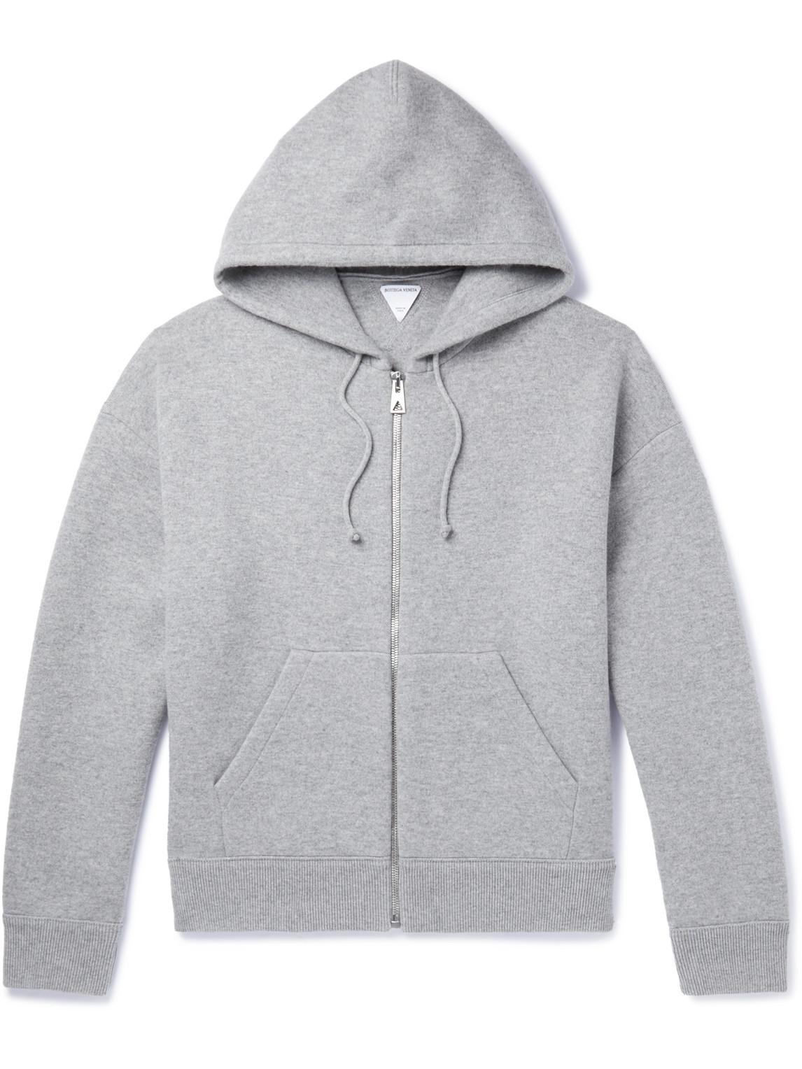 Bottega Veneta - Cashmere-Blend Zip-Up Hoodie - Men - Gray - S von Bottega Veneta