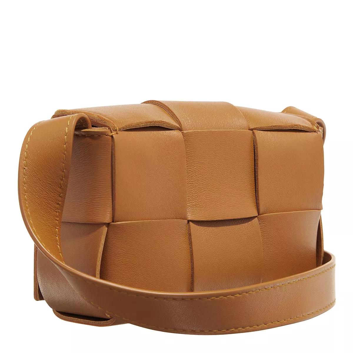 Bottega Veneta Crossbody Bags - Small Cassette - Gr. unisize - in Cognacbraun - für Damen von Bottega Veneta